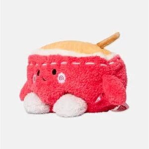 Bum Bumz Rufus Cozy Ramen Noodle Plush Toy - Red and White